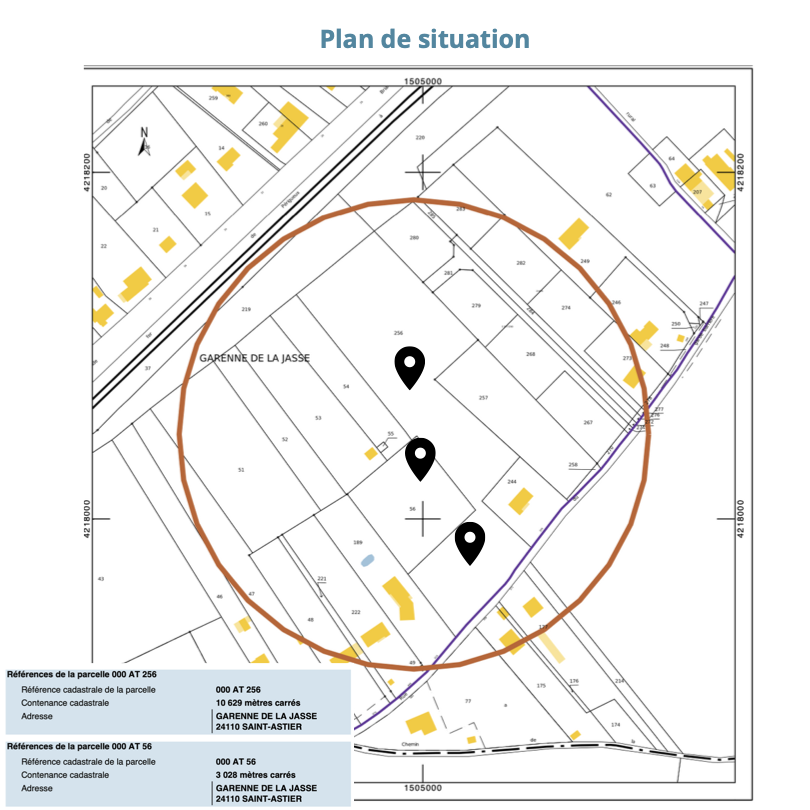 Terrains St Astier